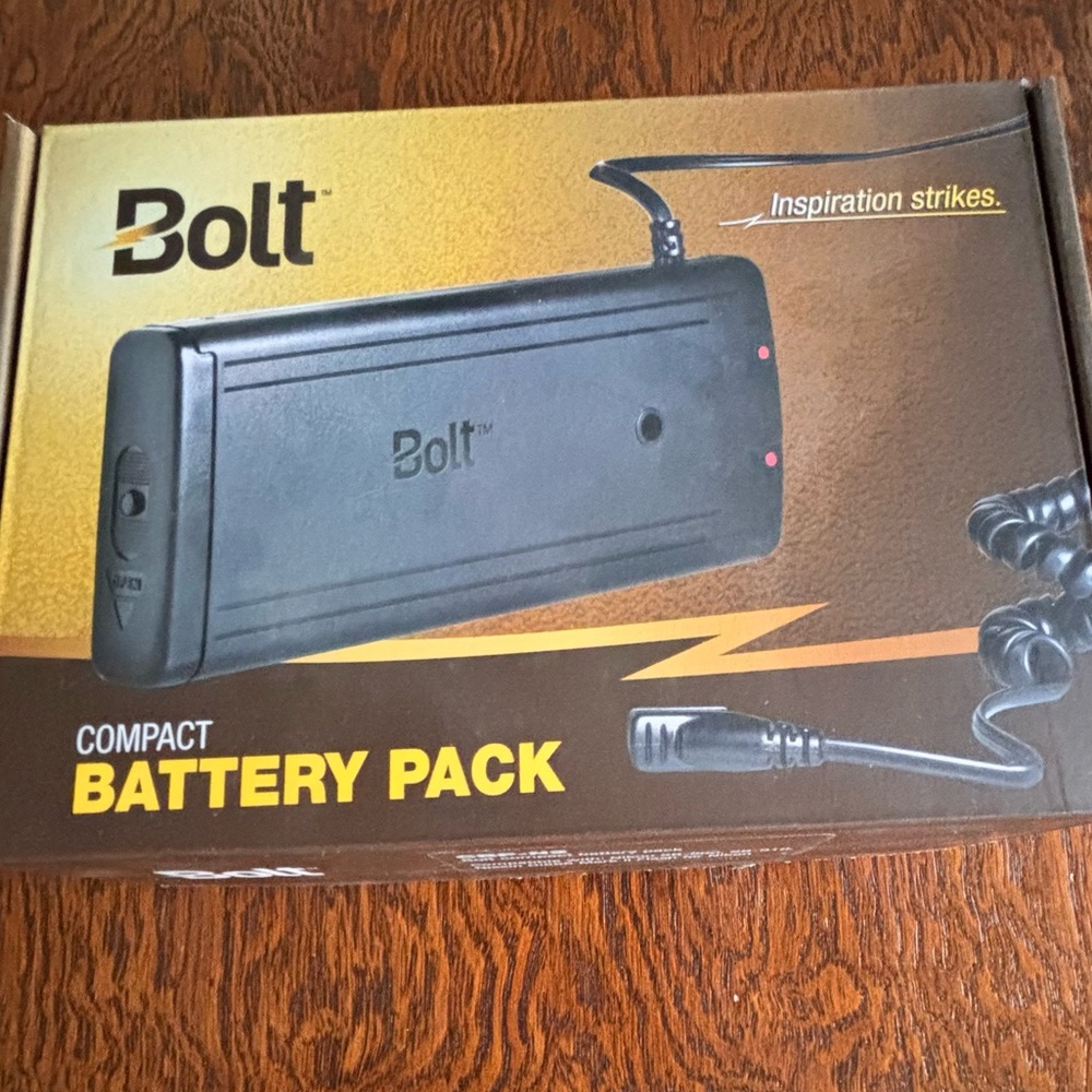 Black Compact Battery Pack
